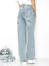 Blugi Dama M2227-1 ALBASTRU | FASHION