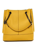Genti Dama Din Piele Naturala GD25 YELLOW | FORSETI