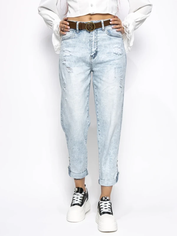 Blugi Dama SL1688 ALBASTRU | MINA
