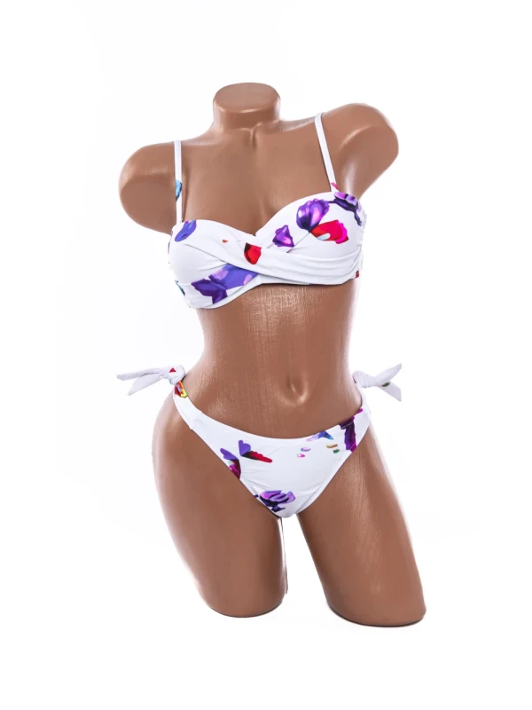 Costum de baie dama F333 ALB-MOV | MEINA