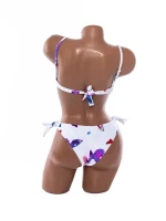 Costum de baie dama F333 ALB-MOV | MEINA