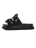 Papuci Dama cu Talpa Joasa 8899-10 BLACK | FASHION