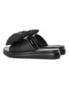 Papuci Dama din piele naturala 28-30 BLACK | FORMAZIONE