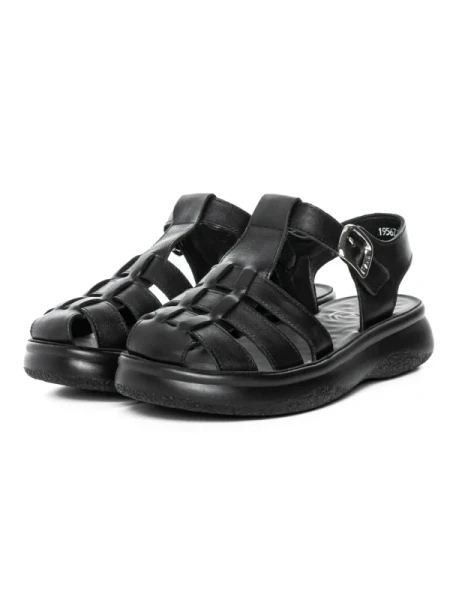 Sandale Dama din piele naturala 1957623 BLACK | FORMAZIONE