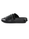 Papuci Barbati din piele naturala S11112 BLACK | ADVANCER