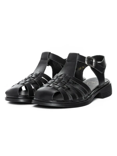 Sandale Dama din piele naturala 5250 BLACK | FORMAZIONE