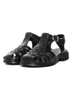 Sandale Dama din piele naturala 5250 BLACK | FORMAZIONE