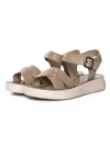 Sandale Dama din piele naturala 28-16 APRICOT | FORMAZIONE