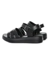 Sandale Dama din piele naturala 246615T BLACK | FORMAZIONE