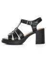 Sandale Dama din piele naturala TP1007-2 BLACK | FORMAZIONE