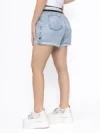 Blugi Scurti Dama TR655 ALBASTRU | KIKIRIKI