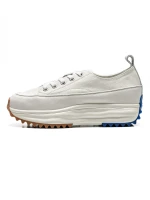 Természetes bőrből készült női sportcipő 9529-2X Fehér... » MeiShoes.ro