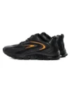 Pantofi Sport Barbati 9517 Negru-Portocaliu (M38) Mels