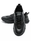 Pantofi Sport Barbati 9517 Negru-Gri (M38) Mels