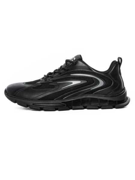 Pantofi Sport Barbati 9517 Negru-Gri (M38) Mels