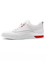 Pantofi Sport Barbati din piele naturala JH9070 Alb (M39) F.Gerardo