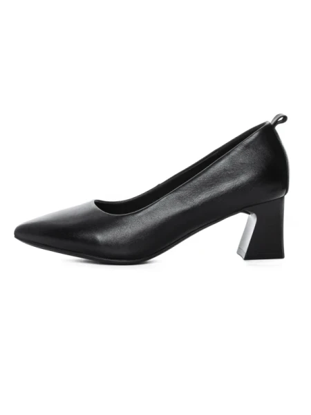 Pantofi cu Toc gros 267678 Negru | Formazione