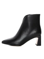 Vastag sarkú bokacsizma 2091-5-61A Fekete » MeiShoes.ro