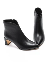 Vastag sarkú bokacsizma 2091-5-61A Fekete » MeiShoes.ro