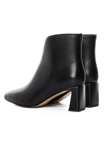 Vastag sarkú bokacsizma 2091-5-61A Fekete » MeiShoes.ro