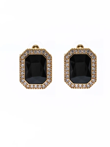 Set Colier + Cercei CLR011 NEGRU | MEI