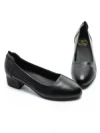 Pantofi cu Toc gros 5261 Negru | Formazione