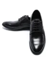 Pantofi Barbati din piele naturala Y006A-10A Negru | Stephano
