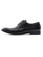 Pantofi Barbati din piele naturala Y006A-10A Negru | Stephano