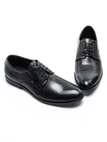 Pantofi Barbati din piele naturala Y006A-10A Negru | Stephano