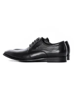 Pantofi Barbati din piele naturala Y006A-10A Negru | Stephano