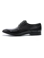 Pantofi Barbati din piele naturala Y079-02F Negru | Stephano