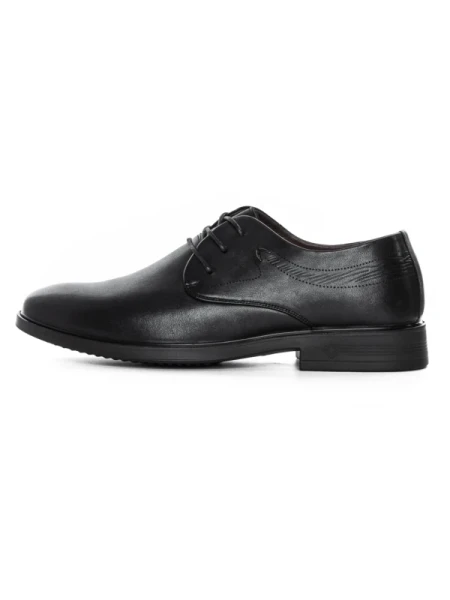Pantofi Barbati din piele naturala 91785 Negru (L9) Mels