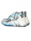 Pantofi Sport Dama cu Platforma M0182-104 Argintiu Seniorah