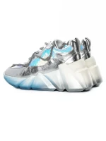 Pantofi Sport Dama cu Platforma M0182-104 Argintiu Seniorah