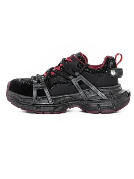 Pantofi Sport Dama din piele naturala 3195 BLACK | ADVANCER