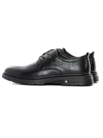 Pantofi Casual Barbati din piele naturala 91817 BLACK | ADVANCER