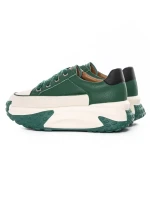 Pantofi Sport Dama din piele naturala KM9071-2 GREEN | ADVANCER