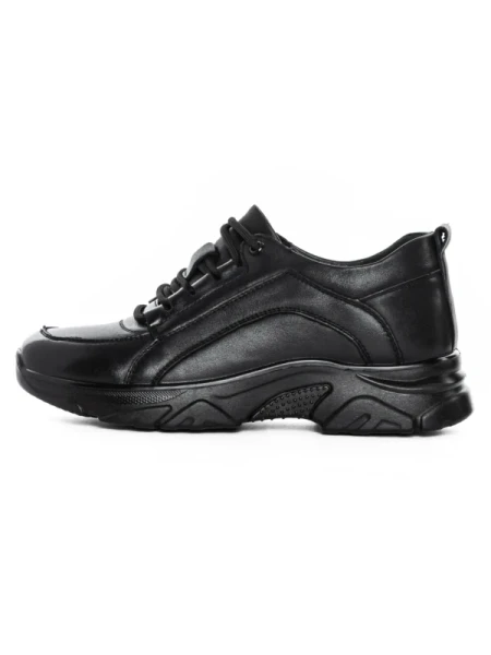 Pantofi Casual Dama din piele naturala N3311 BLACK | ADVANCER