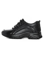 Pantofi Casual Dama din piele naturala N3311 BLACK | ADVANCER