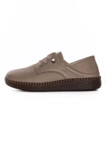 Pantofi Casual Dama din piele naturala 6350 APRICOT | ADVANCER