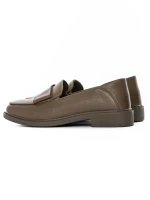 Pantofi Casual Dama din piele naturala 5226502 KHAKI | ADVANCER