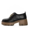 Pantofi Casual Dama din piele naturala 66922 BLACK | ADVANCER