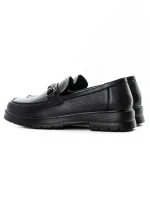 Pantofi Casual Dama din piele naturala N750 BLACK | ADVANCER