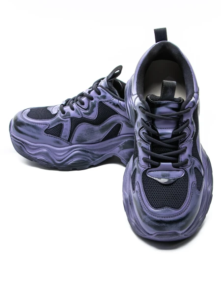 Természetes bőrből készült női sportcipő 919-1 Lila | ... » MeiShoes.ro