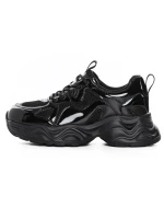 Természetes bőrből készült női sportcipő 919-1 Fekete ... » MeiShoes.ro