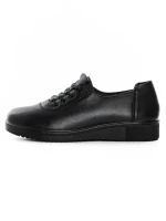 Pantofi Casual Dama din piele naturala 18791 BLACK | ADVANCER