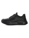 Pantofi Sport Barbati din piele naturala 52701 BLACK | ADVANCER