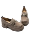 Pantofi Casual Dama din piele naturala 8051-3 GREY | ADVANCER