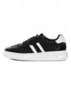 Pantofi Sport Barbati din piele naturala 02-208 BLACK-WHITE | ADVANCER