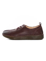 Természetes bőrből készült női alkalmi cipő SC9520 Bur... » MeiShoes.ro